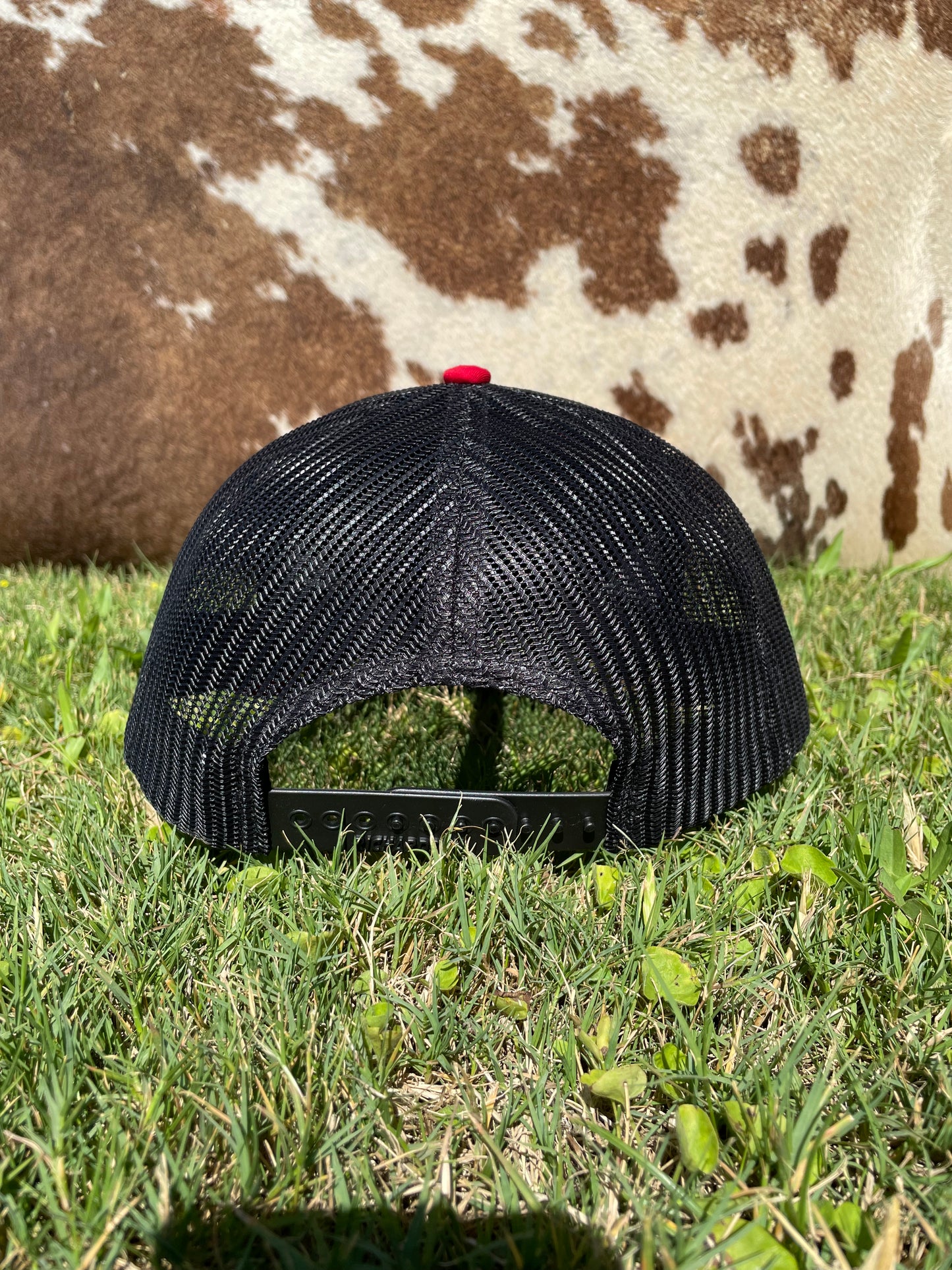Red and Black trucker Hat