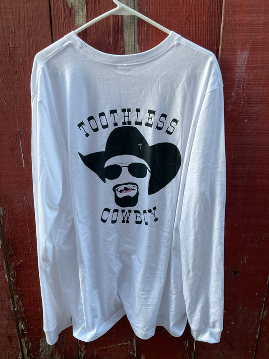 Toothless Cowboy Logo Long Sleeve