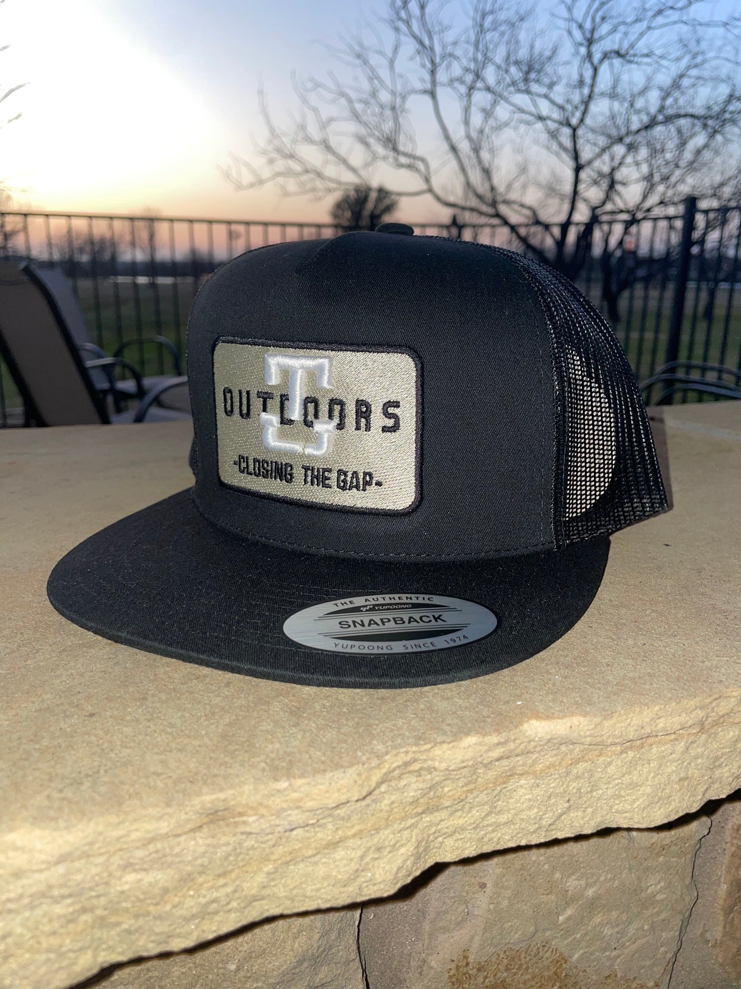 Black Steel Outdoors Hat