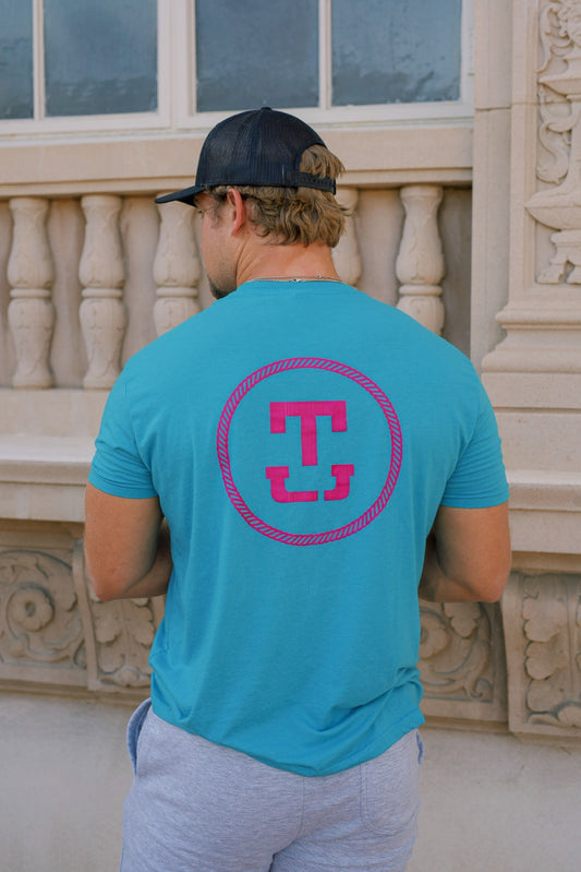 Toothless Cowboy Pink Logo Shirt